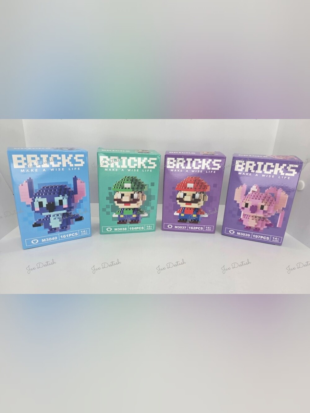 Pixel Toy Building Bundle Set